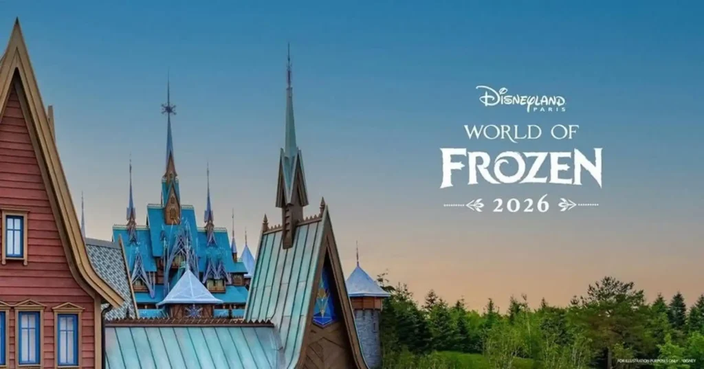Disneyland Paris se Prepara para la Apertura de World of Frozen en 2026
