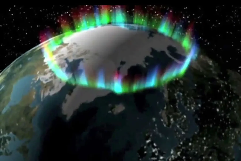 Espectacular Visión de Auroras Boreales desde el Espacio
