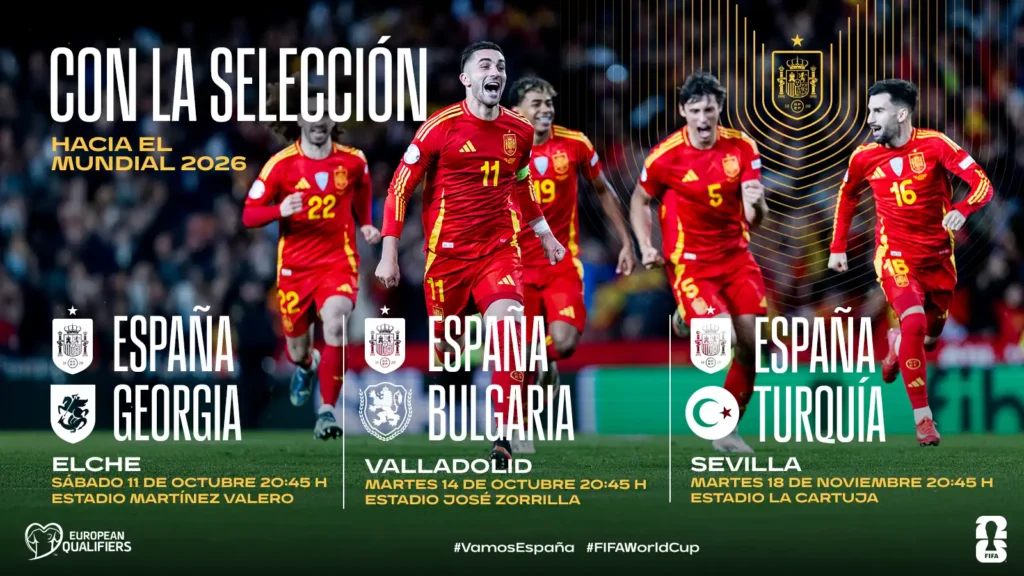 La Selección Española se Prepara para la Clasificación Mundialista