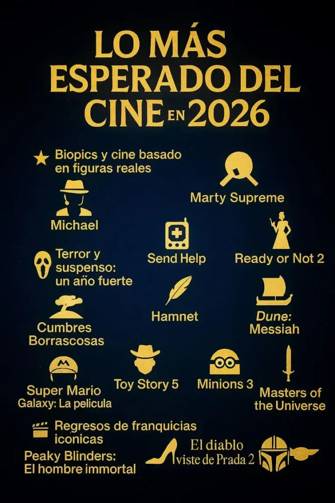 Nuevas Propuestas Cinematográficas: Biopics y Spin-offs que Marcan Tendencia