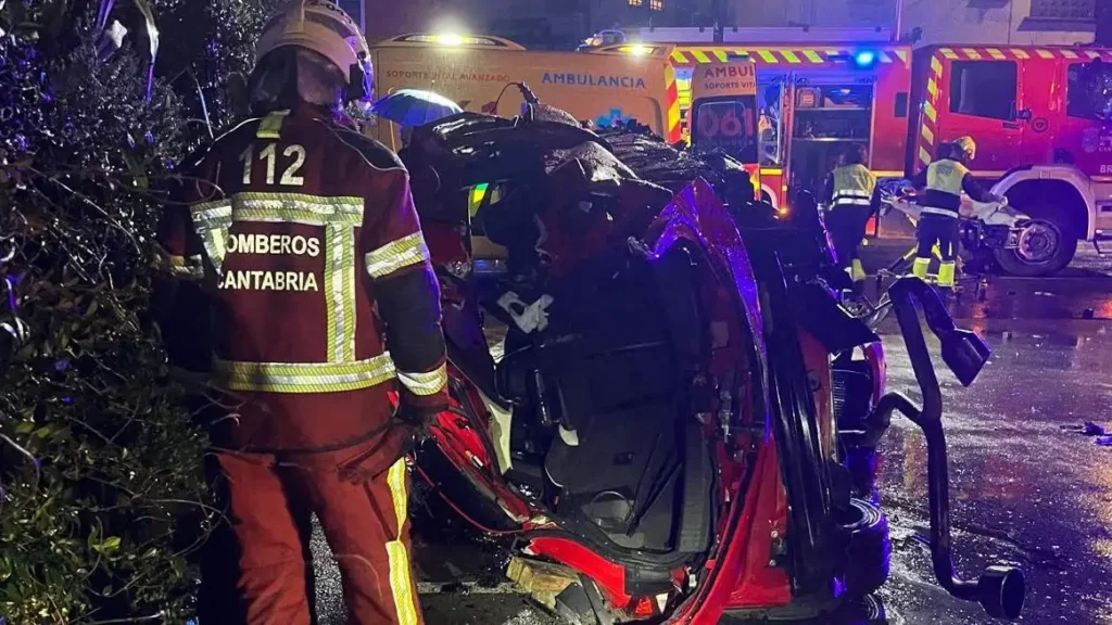 Tragedia en Cabezón de la Sal: Tres jóvenes pierden la vida en un accidente de tráfico